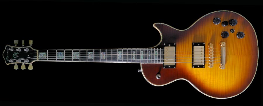 Santander Les Paul with active electronics